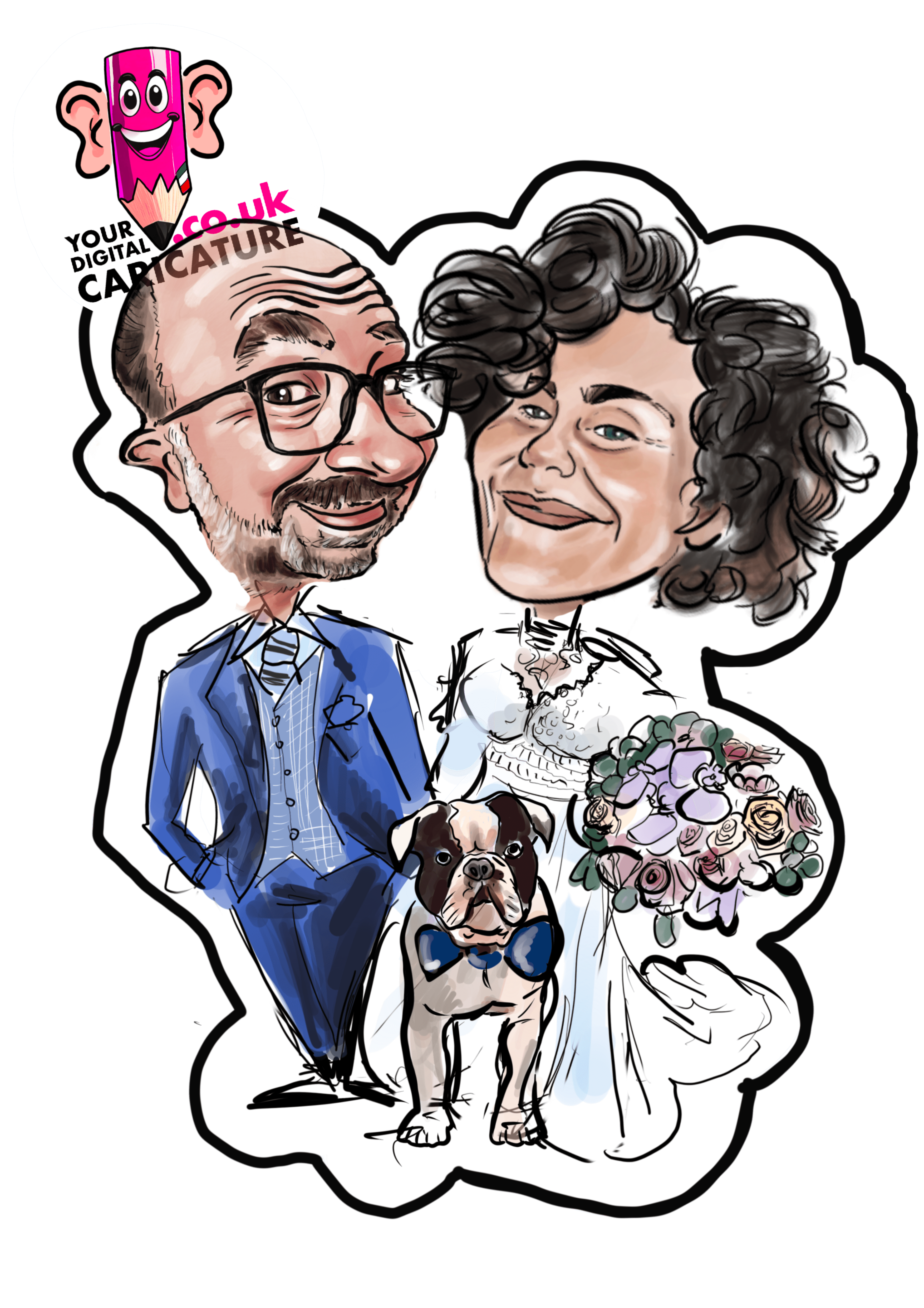 Caricature di laurea online