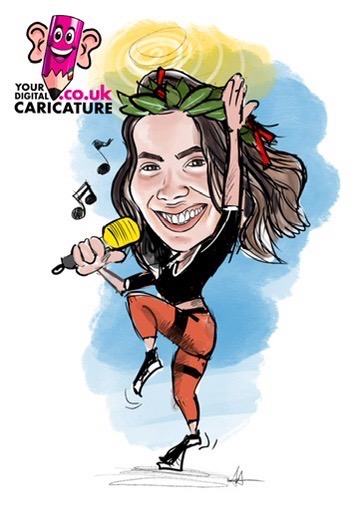 Graduation caricatures - caricatures from photos